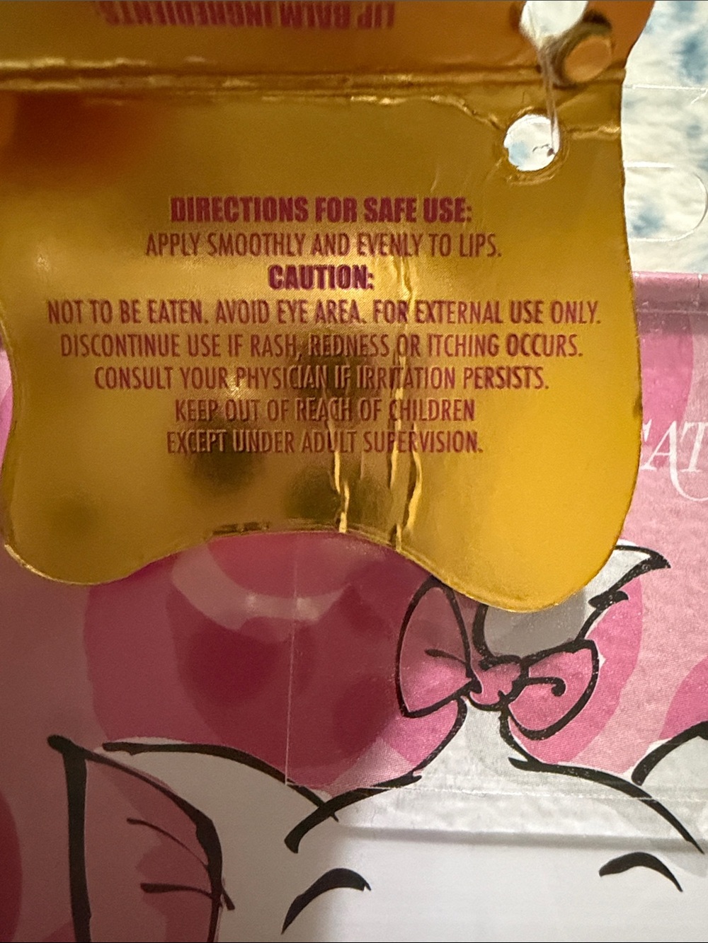Pink Lip Balm Tin Set with Six Decorative Balms - Picture 5 of 6